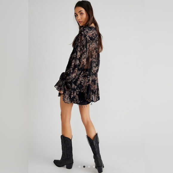 Free People Sweeney Printed Tunic - Picture 3 of 5